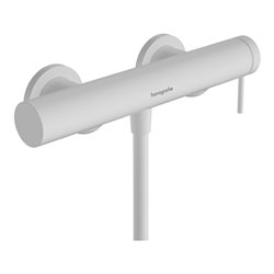 hansgrohe Einhebel-Brausearmatur Tecturis S AP, mattweiß