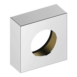 Keuco Verlängerungsrosette IXMO vc, eckig, Messing, für Einhebelmischer