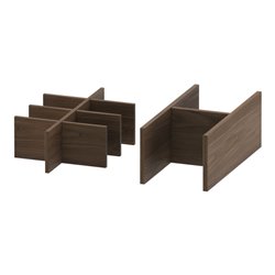 Duravit Einrichtungssystem Universal Set 347x371x120mm, US Nussb mass., f WTU