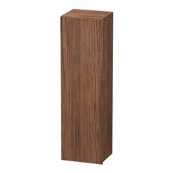 Duravit Hochschrank DuraStyle 40x36x140cm, Tür links, nussbaum dunkel