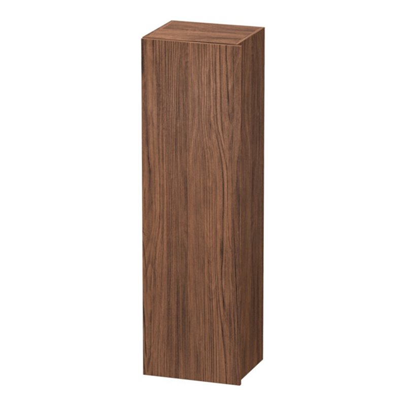 Duravit Hochschrank DuraStyle 40x36x140cm, Tür links, nussbaum dunkel