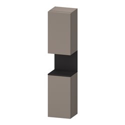 Duravit Hochschrank Qatego 40x36x1760cm, 2 T, B, An l, gra m/ba ma
