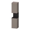 Duravit Hochschrank Qatego 40x36x1760cm, 2 T, B, An l, gra m/ba ma