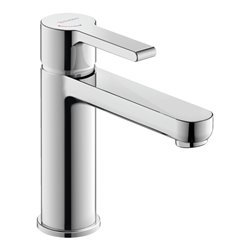 Duravit Waschtisch-Einhebelmischer S Fresh + -Flow B.2 o. Zugst.Abl.Gar., Ausl. 139mm, chrom