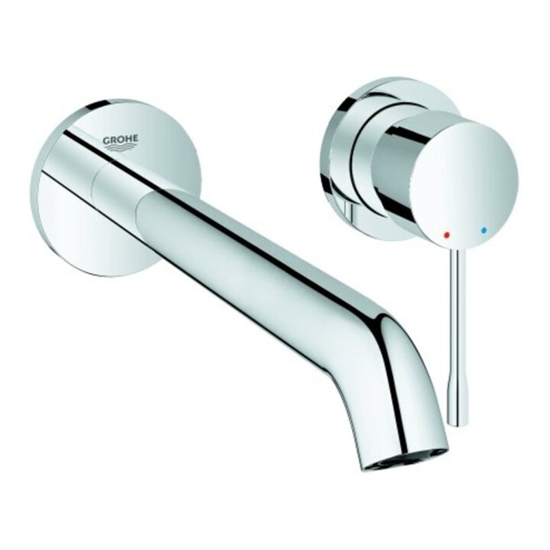 Grohe Fertigmontageset Essence UP-2-L-Waschtischmischer, Ausl. 23cm, chrom