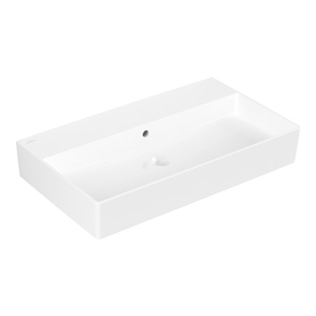 V&B Waschtisch Memento 2.0 80x47cm, geschli., m ÜL, we alpin C-plus