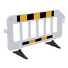 Schake Absperrgitter aus Kunststoff 2,00m gelb/sch