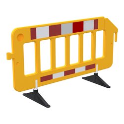 Schake Absperrgitter aus Kunststoff 2,00m, Typ 2