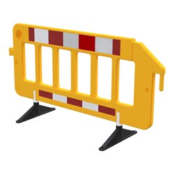 Schake Absperrgitter aus Kunststoff 2,00m, Typ 2