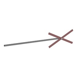 Schake Auskreuzung Länge 800 mm