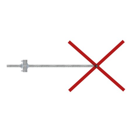 Schake Klemmvorrichtung für Auskreuzung 30x30