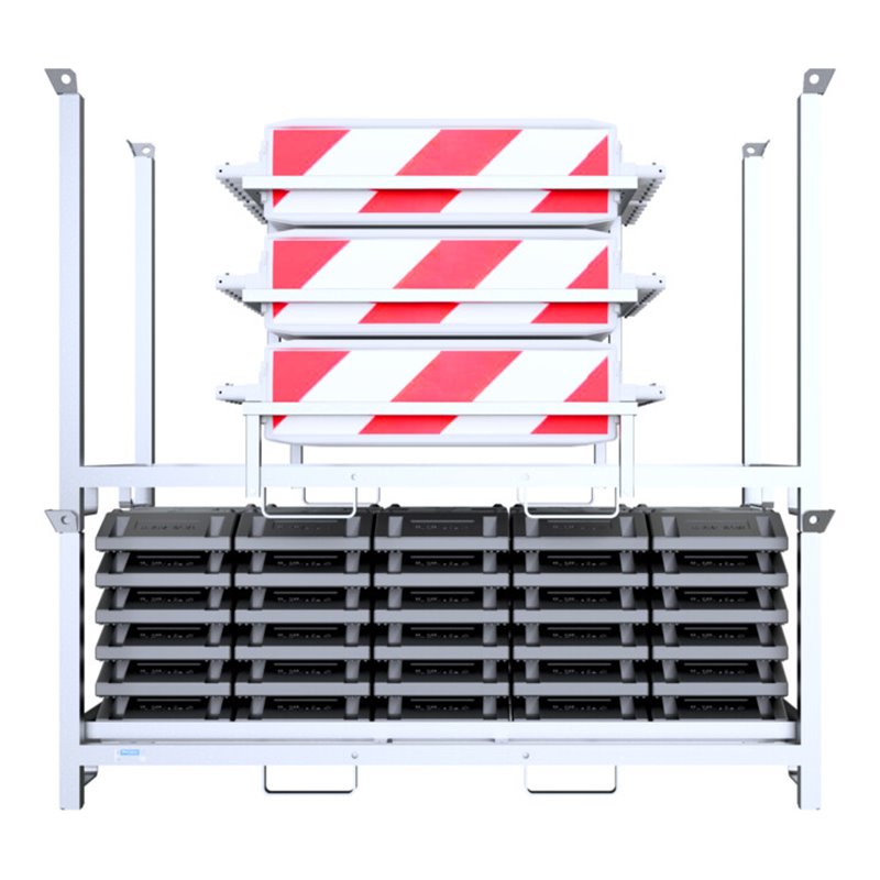 Schake Bakenset 36NOX2-SET2 mit Lager und Transportpalette