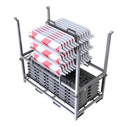 Schake Bakenset 36NOX2-SET2 mit Lager und Transportpalette