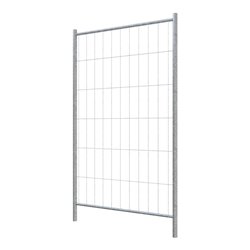 Schake Mobil-Bauzaun Ausgleichselement Profi H2,00xL1,20m, Ausgleichselement ohne Haken und Ösen, Breite 1,20 m, Höhe 2,00 m