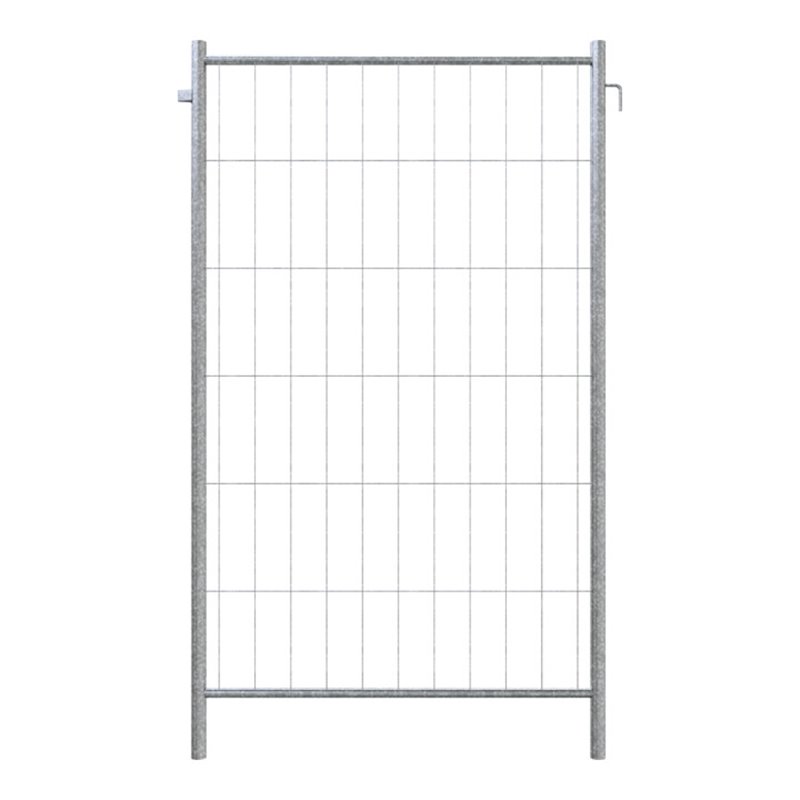 Schake Mobil-Bauzaun Ausgleichselement Profi H2,00xL1,20m, Ausgleichselement mit Haken und Ösen, Breite 1,20 m, Höhe 2,00 m