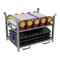 Schake Bakenset 36NOXP2-G2-SET3 mit Lager- und Transportpalette