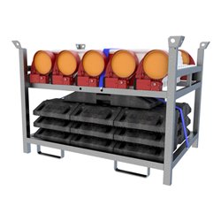 Schake Bakenset 36NOX2-SET3 mit Fußplatte