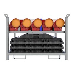 Schake Bakenset 36NOX2-SET3 mit Fußplatte