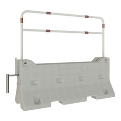 Schake Betonleitwand SET 3, ohne Querholm, feuerverzinkt (Art.-Nr. 465_54)