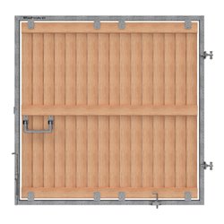 Schake Torflügelelement links