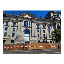 Schake Holzbauzaunständer, Aufbauhöhe 0,80 m - 1,30 m