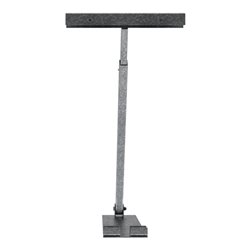 Schake Holzbauzaunständer, Aufbauhöhe 0,80 m - 1,30 m