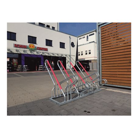 Schake Fahrradständer mit Anlehnbügel 4 Einstellplätze Länge 1400 mm