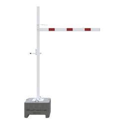 Schake Höhenbegrenzer Mobil, Querrohrlänge 2000 mm, für Vorhangschloss