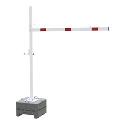 Schake Höhenbegrenzer Mobil, Querrohrlänge 2500 mm, für Vorhangschloss