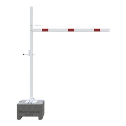 Schake Höhenbegrenzer Mobil, Querrohrlänge 2500 mm, für Vorhangschloss