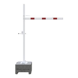 Schake Höhenbegrenzer Mobil, Querrohrlänge 2000 mm, Profilzylinderschloss