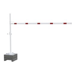 Schake Höhenbegrenzer Mobil, Querrohrlänge 4500 mm, für Vorhangschloss