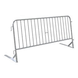 Schake Absperrgitter mit Flachfuß, verzinkt