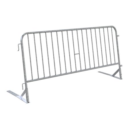 Schake Absperrgitter mit Flachfuß, verzinkt