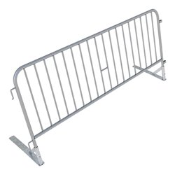 Schake Absperrgitter mit Flachfuß, verzinkt
