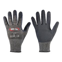 Schnitthandschuh Comfort Cut schwarz meliert/schwarz EN 388 PSA II 12 PA