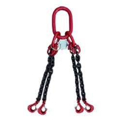 Schake Kettengehänge 4-strang, Breite 8 mm, Länge 2 m