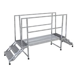 Schake Steigtritt Set mit Systembohle 2,0m