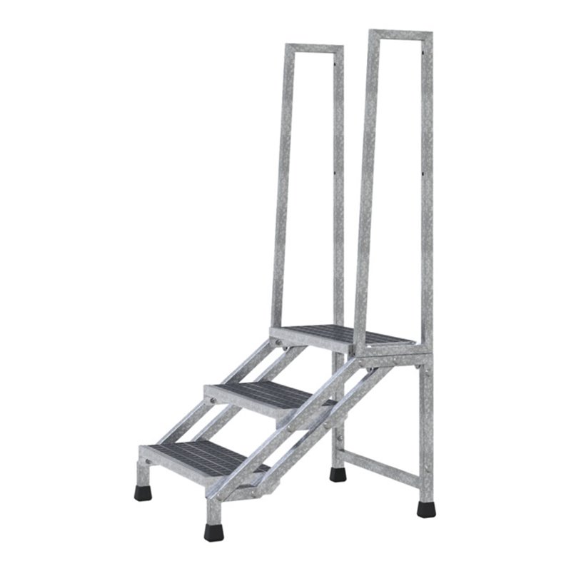 Schake Steigtritt mit seitlichen Geländern