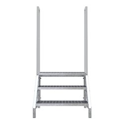 Schake Steigtritt mit seitlichen Geländern