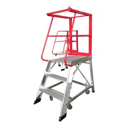 Schake Steigtritt, 3 Stufen, Höhe 862 mm