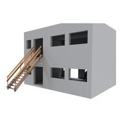 Schake Gerüstdielen nach DIN 4074, 3000 x 240 x 45 mm