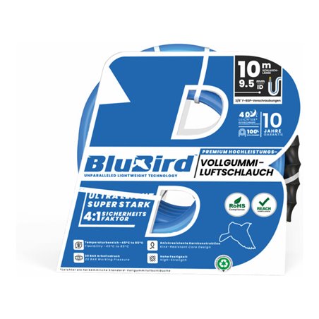 Riegler Werkstattschl.-Set »BluBird«, Schnellverschlusskpl.,Ø15,5x9,5,10m