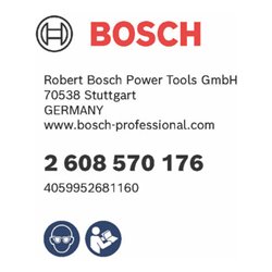 Bosch EXPERT Standard Pressbacke, TH25