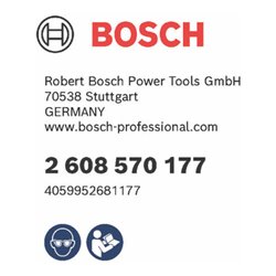 Bosch EXPERT Standard Pressbacke, TH26