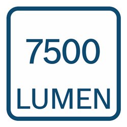 Bosch Akku-Bauleuchte GLA 18VH-7500 + Kaltgerätekabel