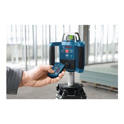 Bosch Rotationslaser GRL 300 HVG + LR 1 G, Batterien: 1 x 9V + 2 x 1,2V HR20 in L-BOXX