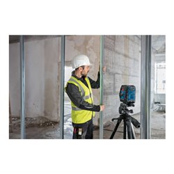 Bosch Linienlaser GLL 20-22 G, BA 3.7V 3.0Ah XL + USB-C®-Kabel im Handwerkerkoffer