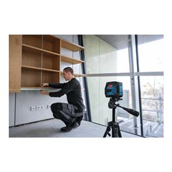 Bosch Linienlaser GLL 20-22 G, BA 3.7V 3.0Ah XL + USB-C®-Kabel im Handwerkerkoffer