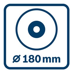 Bosch Systemzubehör für große Winkelschleifer GDE 180-CG